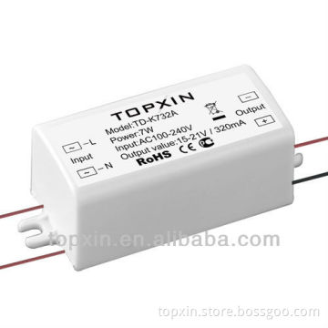 Isolated 5-7*2w 15-21w 420ma constant current driver